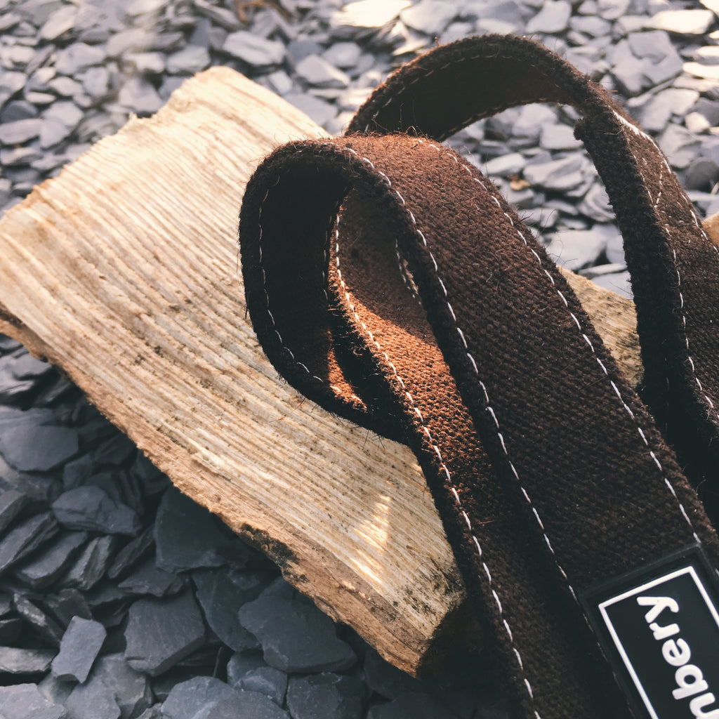 Brown Hemp Lead & Collar